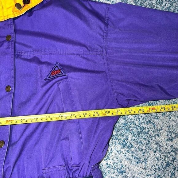 SOS Sportswear of Sweden Thinsulate Vintage Belted Ski Coat, Purple, Women’s 8 - Picture 3 of 16